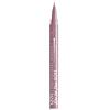 NYX Professional Makeup Eyeliner Liquido, Altamente Pigmentato, Linee Precise e Definite, Durata Fino a 24h, Formula Vegana, Epic Ink, Tonalità: Shimmer Stitch, 1 ml