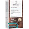 BIOCLIN Bio-Colorist Colorazione Permanente Capelli Castano Chiaro Rame 5.4 - Senza Ammoniaca - Con Olio di Argan - Copertura Capelli Bianchi - Colore Naturale e Brillante