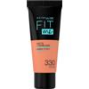 Maybelline New York Fit Me Matte+Poreless Fondotinta Opacizzante, 330 Toffee