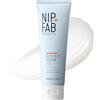 NIP & FAB Nip + Fab Glycolic Fix Peeling Viso - 3 % Acido Glicolico 3-in-1 con Acido Salicilico - Peeling AHA Illuminante Formulato per Pelle Liscia e Luminosa, 75 ml