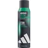 adidas, Fresh Endurance Deodorante Spray Uomo, 72 Ore di Protezione, Formula Vegana e Senza Alcol, 150ml