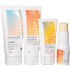 Noche Y Dia Protezione solare da viaggio | Crema solare 50 + 75 ml, protezione solare viso 50 ml, After Sun 100 ml e stick zone sensibili 50 + 13 g | Adatto per viaggi in aereo | Marca notte e giorno | Regalo