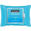 Neutrogena Hydro Boost Salviette Struccanti, Salviettine struccanti e idratanti arricchite con Acido Ialuronico, Struccante viso e occhi detergente per trucco waterproof, 1 confezione da 25 pezzi