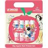 Lip Smacker Snow White Big Apple Nail Polish Set, Set Trucchi per Bambina in 9-Pezzi con Asciugatrice Unghie Elettrica, Regali Principesse Disney con Smalti per Bambina