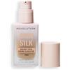 Revolution Beauty London Makeup Revolution, fondotinta Skin Silk Serum, copertura da leggera a media, contiene acido ialuronico, F10, 23 ml