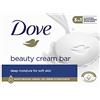 Dove Detersivo Beauty Cream Bar Sapone per le mani con crema idratante 1/4 per mani morbide e morbide, 90 g