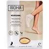 IROHA NATURE - Calzini Nutrienti con Olio di Argan e Macadamia | Trattamento Intensivo per Piedi Secchi e Disidratati | Effetto Flash, Naturali e 100% Vegani
