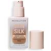 Revolution Beauty London Makeup Revolution, Skin Silk Serum Foundation, Light to Medium Coverage, Contains Hyaluronic Acid, F12.5, 23ml