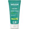 Weleda For Men Gel Doccia 3in1 Energy Fresh, Cosmetico naturale per la cura di viso, corpo e capelli. Con limone e legno di cedro, 200 ml