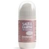 Salt Of the Earth Deodorante naturale Salt Of the Earth Roll On Lavanda e Vaniglia - Ricaricabile, vegano, approvato da Leaping Bunny, prodotto nel Regno Unito - 75ml