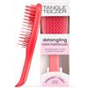 Tangle Teezer Mini Ultimate Detangler - Per capelli bagnati e asciutti - Spazzola districante per tutti i tipi di capelli - Spazzola tascabile da viaggio perfetta per bambini - Pink Punch
