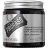 Proraso Pasta Esfoliante Barba Menta & Rosmarino, Scrub viso, 100ml | Scrub morbido, Esfoliazione profonda, Limita la comparsa di brufoli, Fragranza fresca di Rosmarino, Made in Italy dal 1948