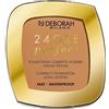 Deborah Milano - Fondotinta Compatto 24ore Perfect, SPF 20, 04 Caramel, Finish Mat, No Transfer e Lunga Tenuta, Dona una Pelle Naturale e Uniforme