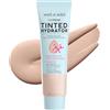 Wet n Wild, Bare Focus Tinted Hydrator, Crema Viso Colorata Idratante con Acido Ialuronico e Squalano Vegano, Texture Leggera, Copertura Media e Finish Matte Luminoso, Fair