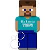 AIR-VAL INTERNATIONAL Minecraft Steve Gel Doccia e Shampoo 2D 400 ml