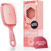 FHI Heat Spazzola Capelli Indolore UNbrush, Adatta a Tutti i Tipi di Capelli, Bagnati o Asciutti - Spazzola Districante per Capelli Ventilata con Setole Antistatiche DuoFlex - Pesca Ruby