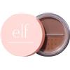 e.l.f. Halo Glow Soft Focus Setting Powder, setosa e dona un bagliore delicato senza zone lucide, leviga i pori e le linee sottili, prodotto vegano e non testato sugli animali, Deep/Rich