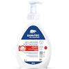 SANITEC igiene sicura Sanitec SECURGERM SOFT MOUSSE, Mousse di Sapone Mani Igienizzante con Agenti Antibatterici, Non Profumato, Dermatologicamente Testato, Adatto per Mani, Viso e Corpo, 600 ml