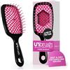FHI Heat Spazzola Capelli Indolore UNbrush, Adatta a Tutti i Tipi di Capelli, Bagnati o Asciutti - Spazzola Districante per Capelli Ventilata con Setole Antistatiche DuoFlex - Rosa Cherry Blossom
