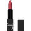 e.l.f. O Face Satin Lipstick, rossetto cremoso a lunga tenuta, nutriente e altamente pigmentato, infuso con jojoba, prodotto vegano e non testato sugli animali, Pleased