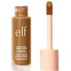 e.l.f. Halo Glow Liquid Filter, illumina la carnagione per un radioso effetto soft focus, infuso con acido ialuronico, prodotto vegano e non testato sugli animali, 5.5 Medium/Tan