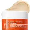 e.l.f. SKIN Bright + Brew-tiful Eye Cream, aiuta a schiarire le occhiaie e a ridurre il gonfiore, prodotto vegano e non testato sugli animali