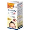 linea ACT Lendinout Act Trattamento Antipidocchi, Dispositivo Medico per l'eliminazione dei Pidocchi, Senza Agenti Chimici, 1 confezione da 150ml con Shampoo e Pettine