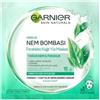 Garnier Skin Naturals Moisture + Freshness Maschera in tessuto con estratto di tè verde, super idratante, 28 g