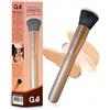 G4GADGET Pennello per fondotinta liquido, pennello piatto di alta qualità per miscelare liquidi, crema, cipria, applicazione impeccabile del trucco, senza spargimento, setole sintetiche
