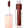 Maybelline New York - Lucidalabbra idratante ed effetto rimpolpante istantaneo - Arricchito con acido ialuronico - Lifter Gloss Honey'd - Tonalità: 028 Maple
