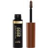 Max Factor 2000 Calorie Gel per sopracciglia, a lunga tenuta, sopracciglia più folte e voluminose, waterproof, non sbava, modella e accentua, 5 tonalità, 003 - Marrone, 4,5 ml