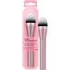 Real Techniques Pennello da trucco Power Pigment Blush, pennello da guancia per fard liquidi e cremosi,1 confezione
