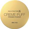 Max Factor Creme Puff Cipria Compatta, Finish Opaco e Texture Leggera, Adatta a Tutti i Tipi di Pelle, 014 Golden Beige, 14 g