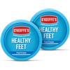 O'Keeffe's Healthy Feet Jar 91 g, confezione doppia - Crema piedi per pelle molto secca, talloni screpolati e piedi | Aumenta istantaneamente i livelli di umidità, crea uno strato protettivo e