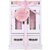 Accentra - Set regalo da donna A Moment for you - Beauty Set con bagno in schiuma, lozione per il corpo e sali da bagno in armadio decorativo in legno - Set benessere per donne e ragazze per