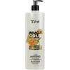 Tahe Miracle Gold - Shampoo anti-crespo, con cheratina, olio di argan ed estratto di camomilla, miracolo anti-crespo (1000 ml)