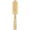 Beter - Spazzola per capelli rotonda in legno di bambù sostenibile, punte in nylon, diametro 50 mm, per modellare e lisciare i capelli