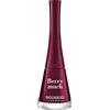 Bourjois Smalto Unghie 1 Seconde, ad Asciugatura Rapida, Effetto Manicure Professionale a Lunga Durata, 9 ml, 07 Berry Much