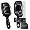 FHI Heat Spazzola Capelli Indolore UNbrush, Adatta a Tutti i Tipi di Capelli, Bagnati o Asciutti - Spazzola Districante per Capelli Ventilata con Setole Antistatiche DuoFlex - Nero Midnight