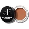 e.l.f. Putty Colour-Correcting Eye Brightener, illuminante e primer per il contorno occhi, riduce l'aspetto delle occhiaie, prodotto vegano e non testato sugli animali, Tan/Deep