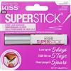 kiss new york KISS Super Stick, colla per ciglia prolungata per 5 giorni, colla per ciglia ad asciugatura rapida, arricchita con estratto di amamelide e cactus, applicatore a pennello, netto 4,8 g, trasparente