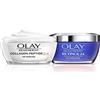 Olay Regenerist Retinol 24 Crema Hidratante de Día y Noche Sin Perfume, con Collagen Peptide24, Pack x 2 Uds, Piel Fuerte Y Luminosa En 14 Días, 100 ml
