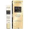 Eveline Cosmetics Peptidi d'Oro Crema Lifting per Occhi con Oro Colloidale e Ceramidi per Riduzione Rughe e Luminosità