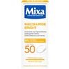 Mixa Crema protettiva e preventiva per macchie pigmentate, SPF 50, crema anti-macchie pigmentate, per pelle secca, Niacinamide Bright, ipoallergenica, 50 ml