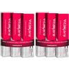 Vitalcare | Professional - Colorazione Permanente Professionale, Crema Colorante Capelli, Tintura Capelli con Proteine della Seta, n° 4/5, Castano Mogano, Multipack 3 pz x 100ml (Confezione da 2)