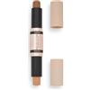 Revolution Beauty London Makeup Revolution Contour Stick Duo Crema Contour & Highlight, Definisce gli Zigomi e Scolpisce il Viso, Vegan & Cruelty-Free, Scuro, 2.4g