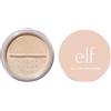 e.l.f., Halo Glow Setting Powder, setosa, leggerissima, attenuante, leviga, riduce l'aspetto di pori e linee sottili, crea un effetto soft focus, Medium, finish semi-opaco, 6,8 g (0,24 oz)