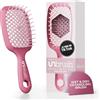 FHI Heat Spazzola Capelli Indolore UNbrush, Adatta a Tutti i Tipi di Capelli, Bagnati o Asciutti - Spazzola Districante per Capelli Ventilata con Setole Antistatiche DuoFlex - Rosa Scuro