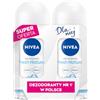 NIVEA Antitraspirante naturale fresco nero e bianco, 2 x 50 ml