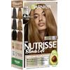 Garnier Nutrisse Blonde Lift sbiancante per capelli scuri in marrone naturale con 4 livelli di sbiancamento senza precedente sbiancamento, 1 pezzo